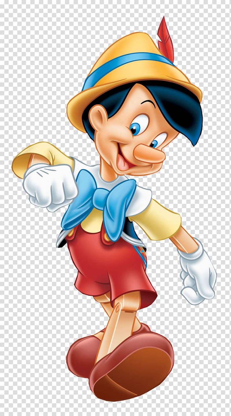 Jiminy Cricket The Adventures of Pinocchio Figaro Minnie Mouse Geppetto, pinocchio transparent background PNG clipart