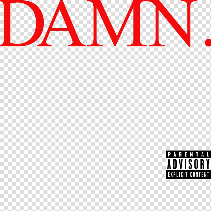 DAMN. Album cover Art Hip hop music, others transparent background PNG clipart