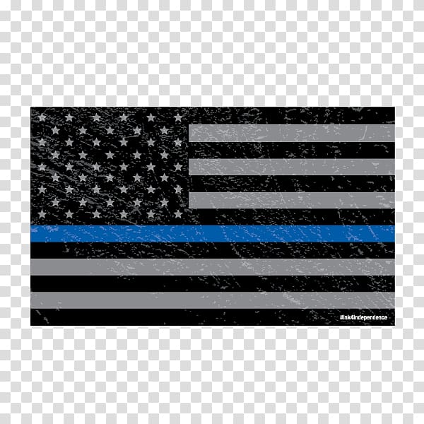 Flag of the United States Thirteen Colonies Thin Blue Line, creative american flag transparent background PNG clipart