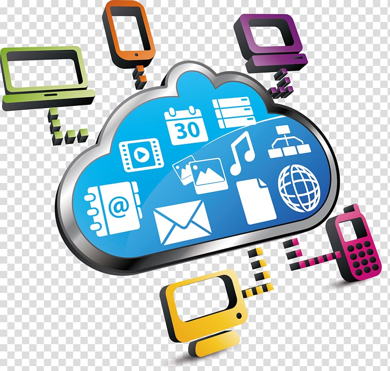 Cloud computing Application software Computer network Desktop virtualization, Cloud Server transparent background PNG clipart