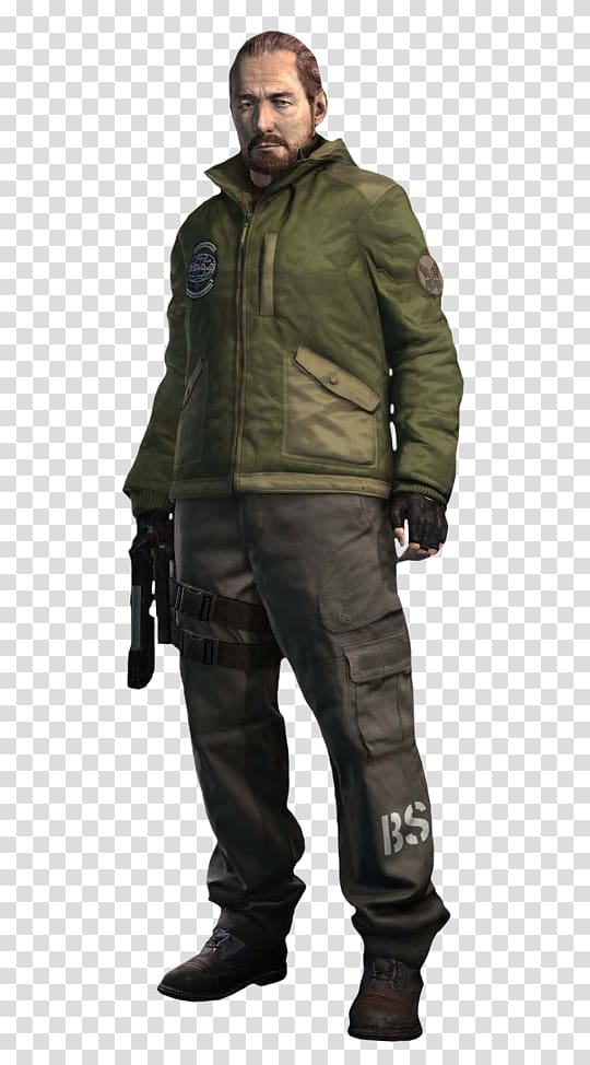 Resident Evil: Revelations 2 Barry Burton BSAA Capcom Video game, barry transparent background PNG clipart