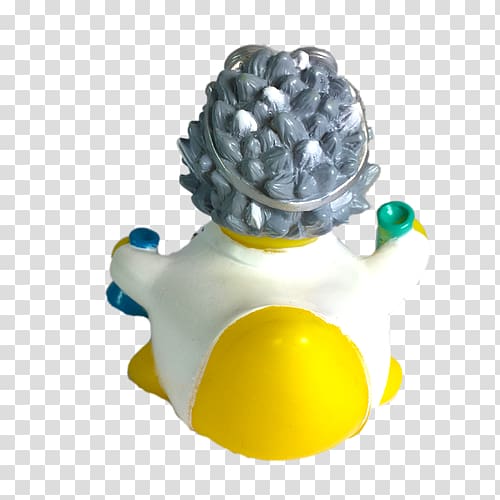 Rubber duck Natural rubber plastic Mad scientist, rubber duck transparent background PNG clipart