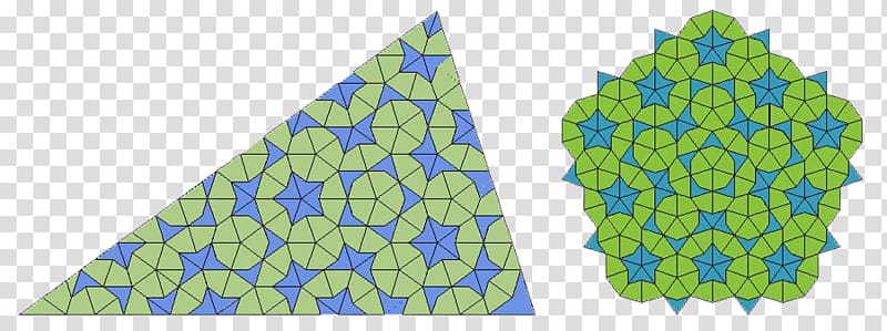 Penrose tiling Girih tiles Tessellation Pentagon Symmetry, Roger Penrose transparent background PNG clipart