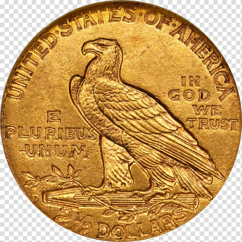 Gold coin Numismatic Guaranty Corporation Double eagle, coins transparent background PNG clipart