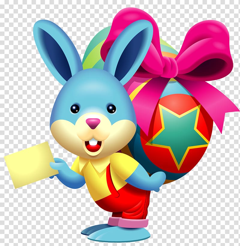 Easter Bunny Easter egg Resurrection of Jesus , Easter transparent background PNG clipart