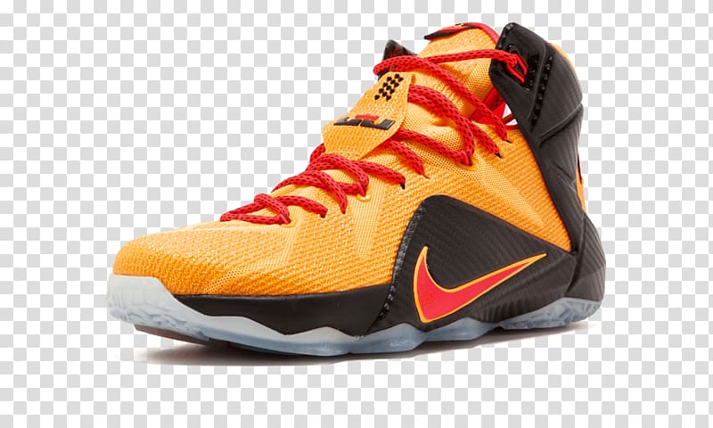 Sports shoes Basketball shoe Sportswear Product, Neon Orange KD Shoes transparent background PNG clipart