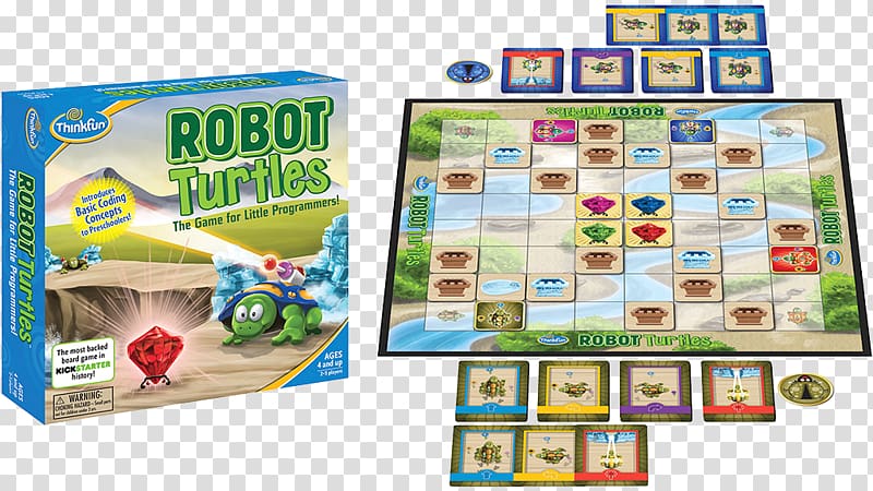 Think Fun Robot Turtles Board game, Engineering Perspective transparent background PNG clipart