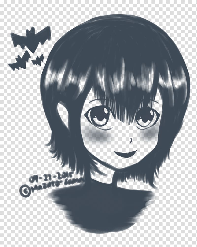 Black hair Work of art, hair transparent background PNG clipart
