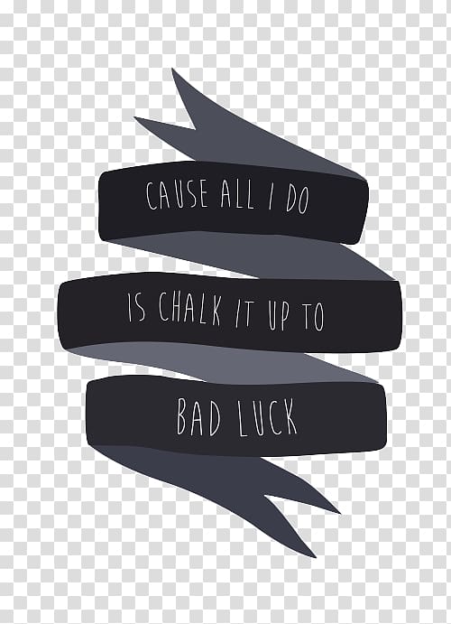 The Story So Far Bad Luck Logo Label Pop punk, others transparent background PNG clipart