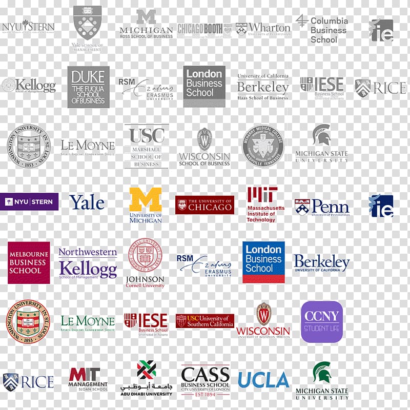 NYU Stern School of Business New York University Ross School of Business, University of Michigan The University of Chicago Booth School of Business UCLA Anderson School of Management, students group transparent background PNG clipart