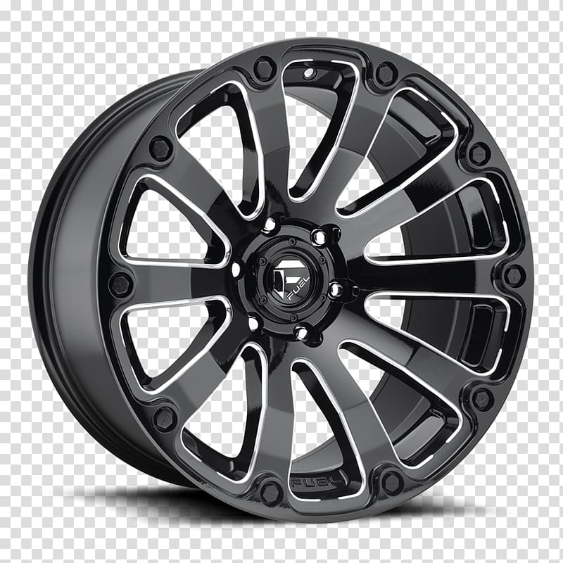 Fuel Machining Custom wheel Rim, two wheel vehicle transparent background PNG clipart