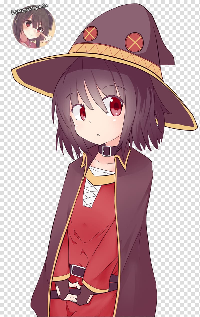 KonoSuba Anime Manga Art, Anime transparent background PNG clipart