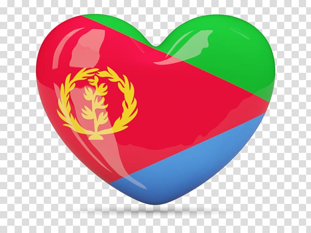 Flag of Eritrea National flag Flag of India, heart shaped background transparent background PNG clipart