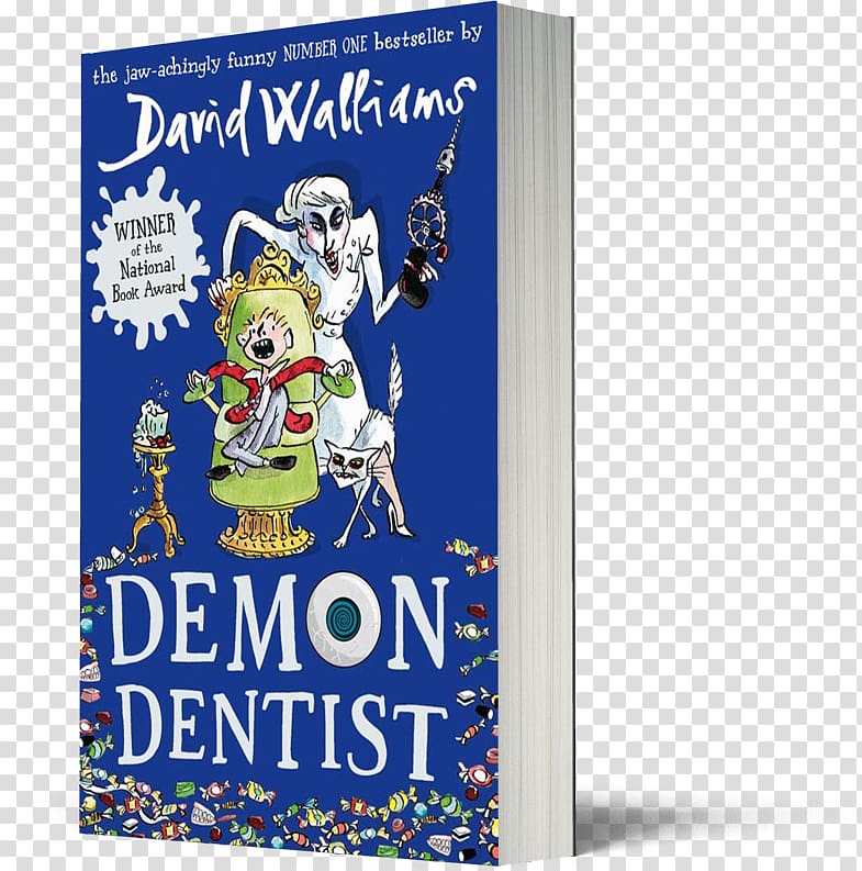 Demon Dentist Gangsta Granny The World of David Walliams Amazon.com Book, book transparent background PNG clipart