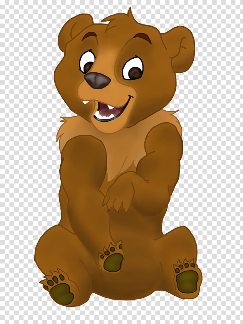 Bear Lion Koda Drawing, cartoon bear transparent background PNG clipart