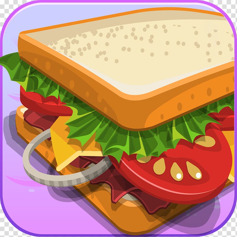 Fast food Free Cooking Games Menu, yummy burger mania game apps transparent background PNG clipart