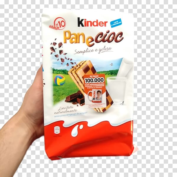 Kinder Chocolate Kinder Surprise Kinder Bueno Brioche, santa milk and cookie transparent background PNG clipart