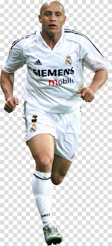 Roberto Carlos Real Madrid C.F. Football player Rendering Jersey, roberto carlos transparent background PNG clipart