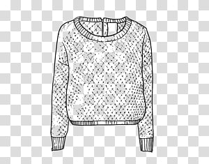 Long-sleeved T-shirt White Blouse, sueter transparent background PNG clipart thumbnail