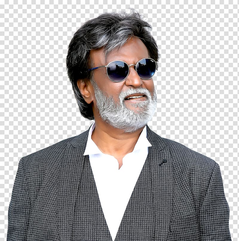 man wearing sunglasses facing sideways, Rajinikanth India Kabali Film Tamil cinema, Rajinikanth transparent background PNG clipart
