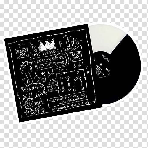 Beat Bop Phonograph record Art Basquiat: Boom for Real Barbican Centre, Jean michel basquiat transparent background PNG clipart