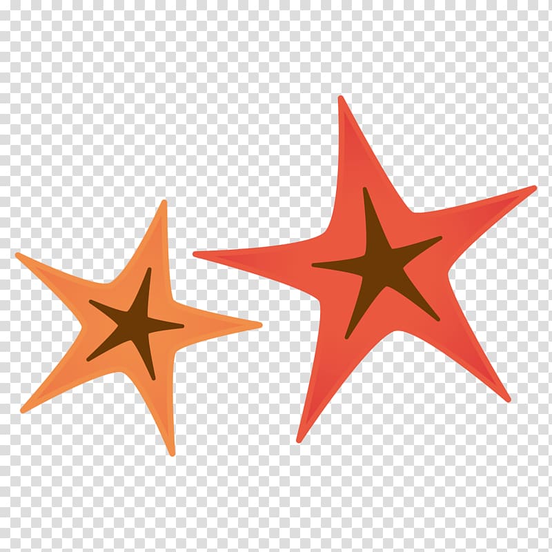 Starfish Illustration Copyright-free Silhouette Orange, starfish transparent background PNG clipart