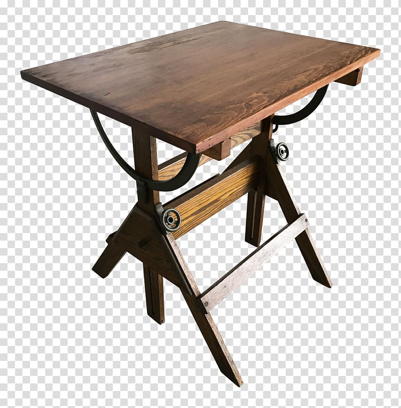 Art & Drafting Tables Technical drawing Standing desk Writing desk, table transparent background PNG clipart