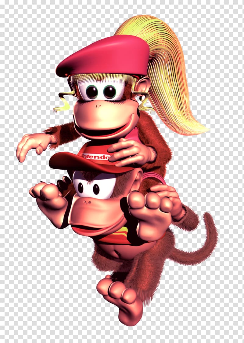 Donkey Kong Country 2: Diddy\'s Kong Quest Donkey Kong Country 3: Dixie Kong\'s Double Trouble! Donkey Kong Country: Tropical Freeze Super Nintendo Entertainment System, donkey kong transparent background PNG clipart