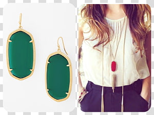 Earring Turquoise Teal Stuffing Shoulder, others transparent background PNG clipart thumbnail