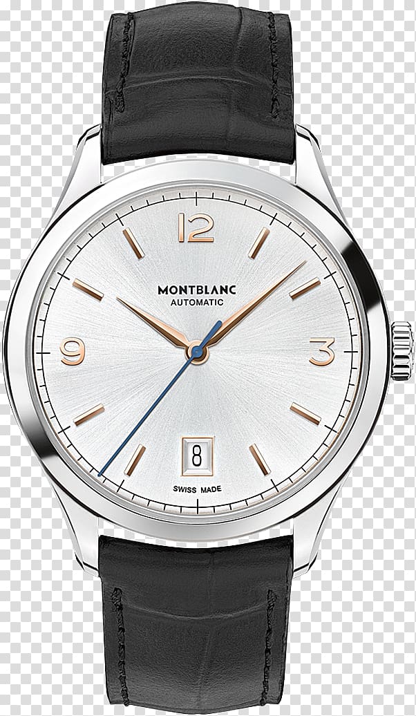 Automatic watch Chronometry Montblanc Chronometer watch, watch transparent background PNG clipart