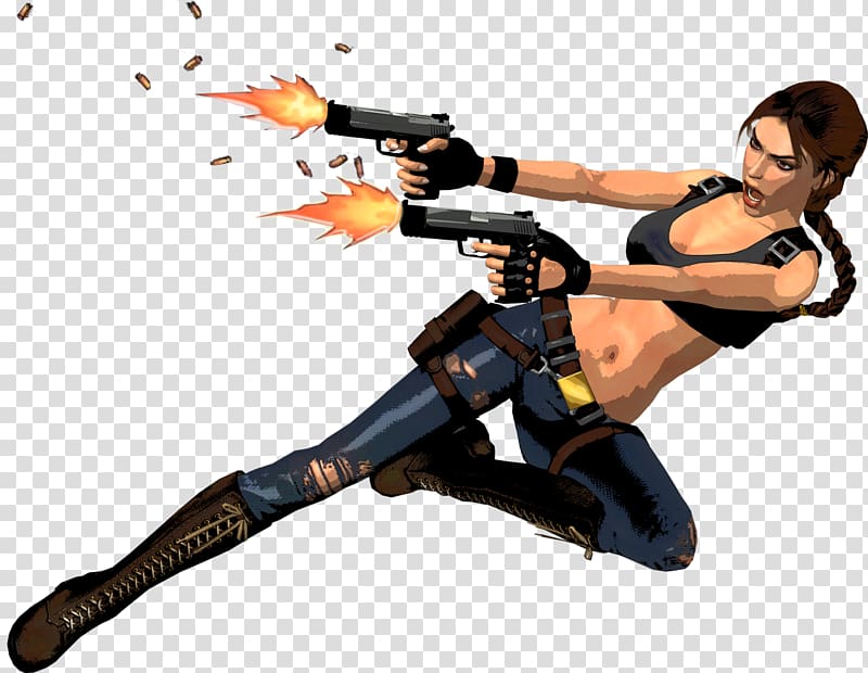 Lara Croft transparent background PNG clipart