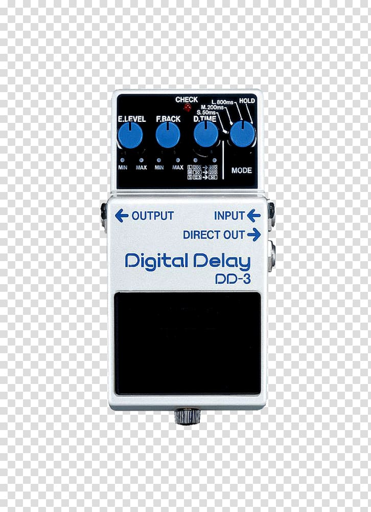 BOSS DD-3 Digital Delay Effects Processors & Pedals BOSS DD-7 Digital Delay Boss Corporation, musical instruments transparent background PNG clipart