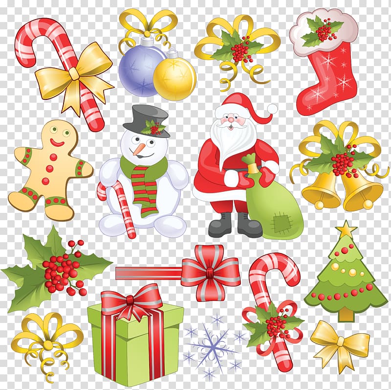 Santa Claus Christmas decoration Christmas ornament , christmas transparent background PNG clipart