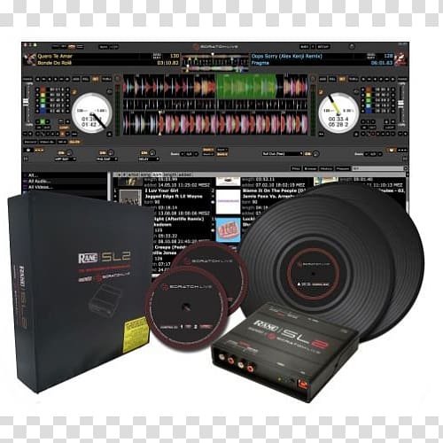 Scratch Live Serato Audio Research Disc jockey Rane Corporation, others transparent background PNG clipart