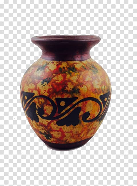 Vase Ceramic Mud Flowerpot Pottery, bottle gourd drawing transparent background PNG clipart