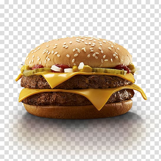 Cheeseburger Buffalo burger Whopper Veggie burger Fast food, junk food transparent background PNG clipart