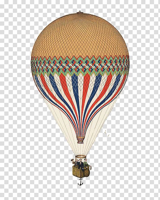 assorted-color hot air balloon art, Hot air balloon Work of art Poster, Hot air balloon and a Gentleman transparent background PNG clipart