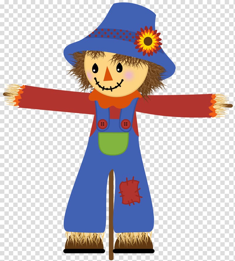 happy scarecrow clipart