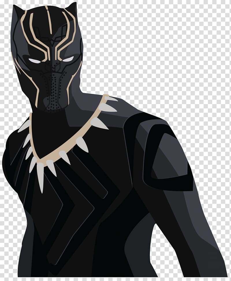 Black Panther Erik Killmonger Vibranium Science Fiction Character, black panter transparent background PNG clipart