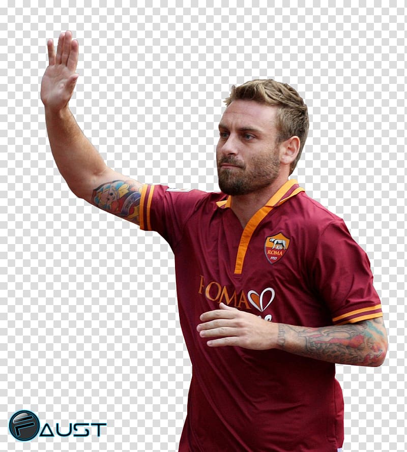 Daniele De Rossi A.S. Roma Italy national football team UEFA Champions League Chelsea F.C., football transparent background PNG clipart