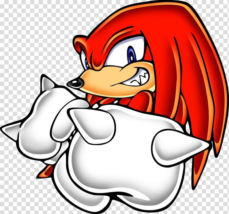 Sonic & Knuckles Sonic Adventure 2 Knuckles the Echidna Tails, knuckles transparent background PNG clipart