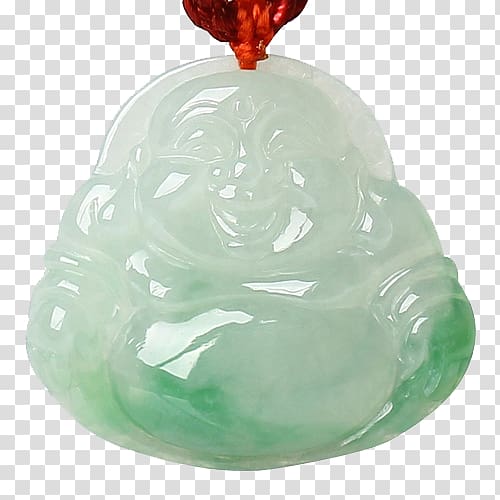 Temple of the Emerald Buddha Jade Google Icon, JSY Jinshi Yu jade Buddha pendant pendant transparent background PNG clipart