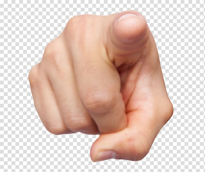 Index finger The finger YouTube Hand, you transparent background PNG clipart