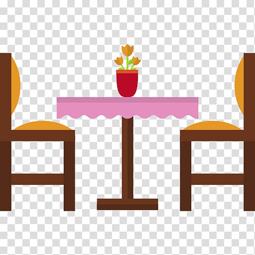 Table Dining room Furniture Bedroom Icon, dining table transparent background PNG clipart
