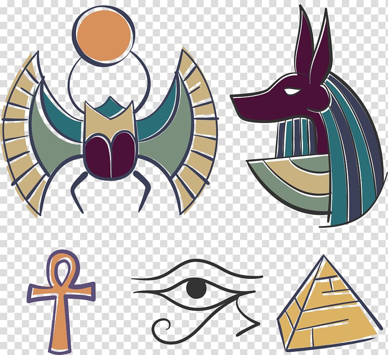 Ancient Egypt Drawing , cartoon elements Egypt transparent background PNG clipart