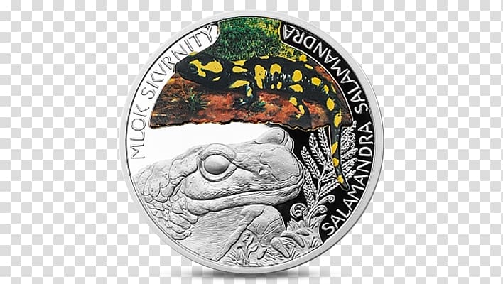 Coin Silver Smart mince Zlato Bez DPH facebook:ZlatoBezDPH.cz Fineness, European Fire Salamander transparent background PNG clipart