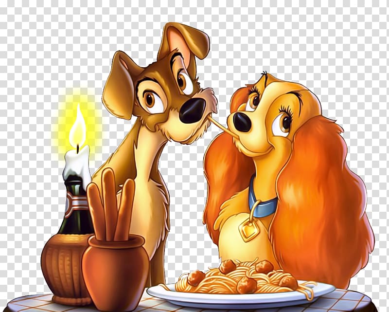 Spaghetti with meatballs Pasta Italian cuisine, Lady and the Tramp , Lady and the Tramp transparent background PNG clipart