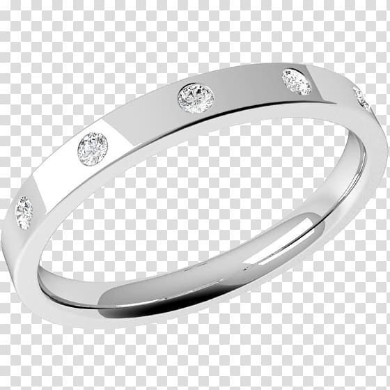 Wedding ring Platinum Diamond Brilliant, ring transparent background PNG clipart