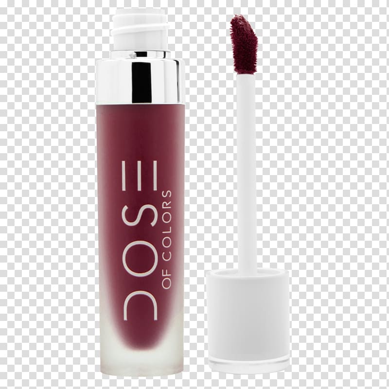 Dose of Colors Matte Liquid Lipstick Cosmetics Rouge, lipstick transparent background PNG clipart