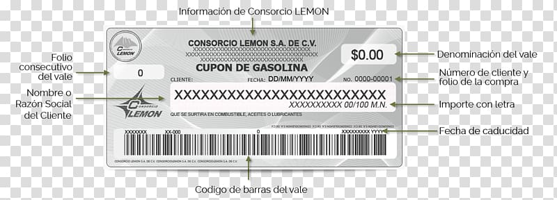 Chèque cadeau Fuel Gasoline Cupón, vouchers transparent background PNG clipart